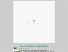 Tablet Screenshot of crackshackormansion.com